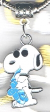 Snoopy 'Joe Cool' Blue European Charm