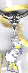 Daisy Duck Crystal European Charm