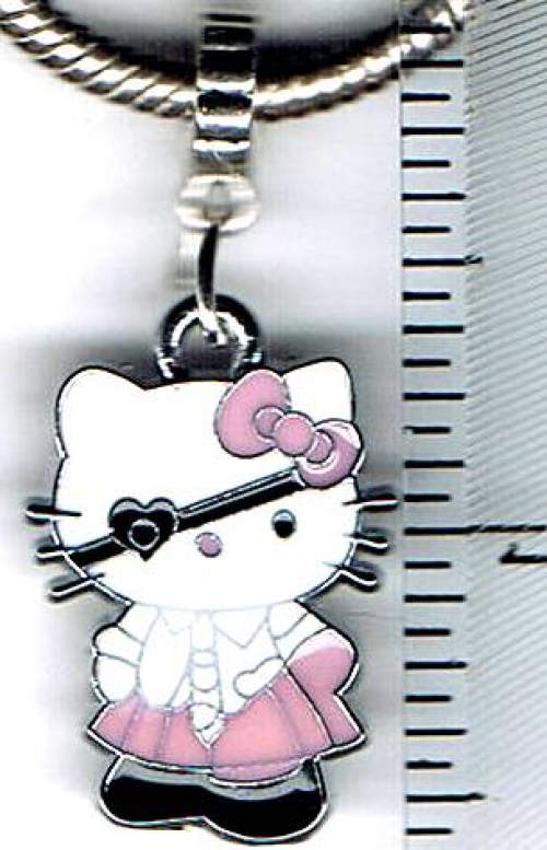 Hello Kitty Pirate Pink European Charm