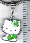 Hello Kitty Star Green European Charm