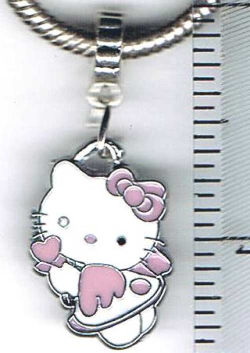 Hello Kitty Pink Angel European Charm