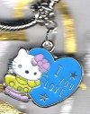 Hello Kitty Blue Heart European Charm