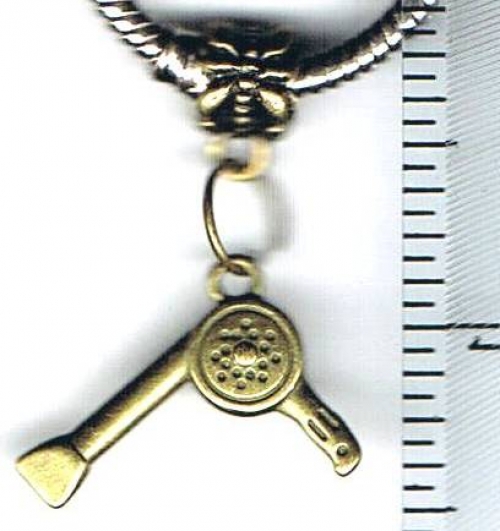 Golden Hair Dryer European Charm