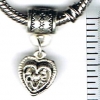 Small Heart European Charm