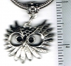 Owl Face European Charm