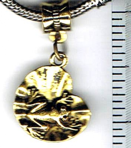 Frog On Lily Pad European Charm