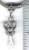 Fancy Scissors European Charm