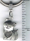 Alice In Wonderland Inspired Cat European Charm