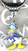 Donald Duck Crystal European Charm