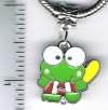 Green Frog European Charm