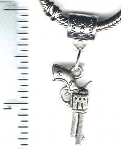 Hand Gun European Charm