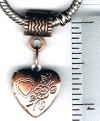 Copper Flower Locket European Charm