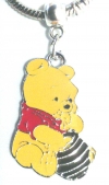 Winnie The Pooh Black Honey Pot European Charm