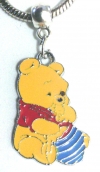 Winnie The Pooh Blue Honey Pot European Charm