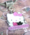 Hello Kitty Pink European Charm