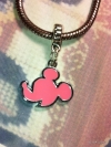 Mickey Mouse Pink Face European Charm