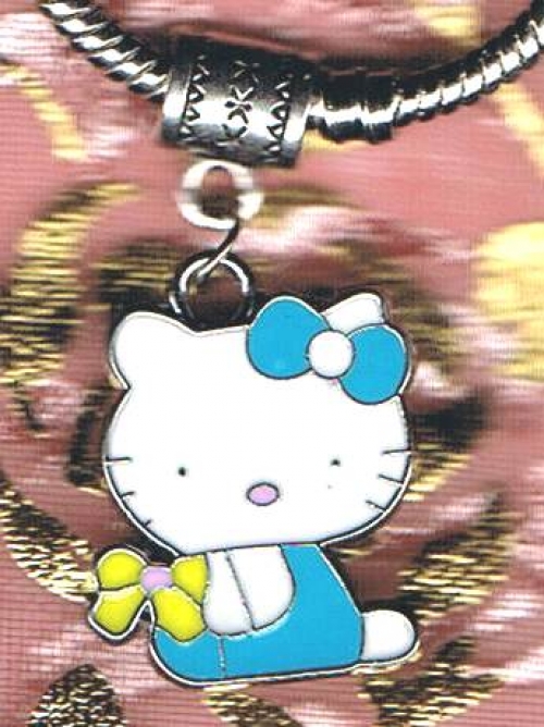 Hello Kitty Blue Butterfly European Charm