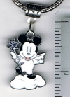 Mickey Mouse Snow Angel Soft Pink European Charm