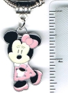 Minnie Mouse Pink Bow European Charm