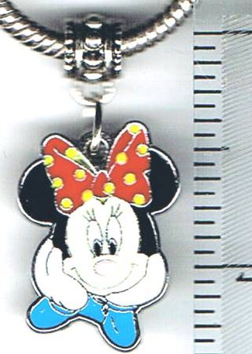 Minnie Mouse Resting European Charm