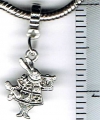 Alice In Wonderland Inspired Rabbit European Charm