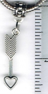 Alice In Wonderland Inspired Arrow European Charm