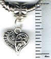 Filigree Heart European Charm